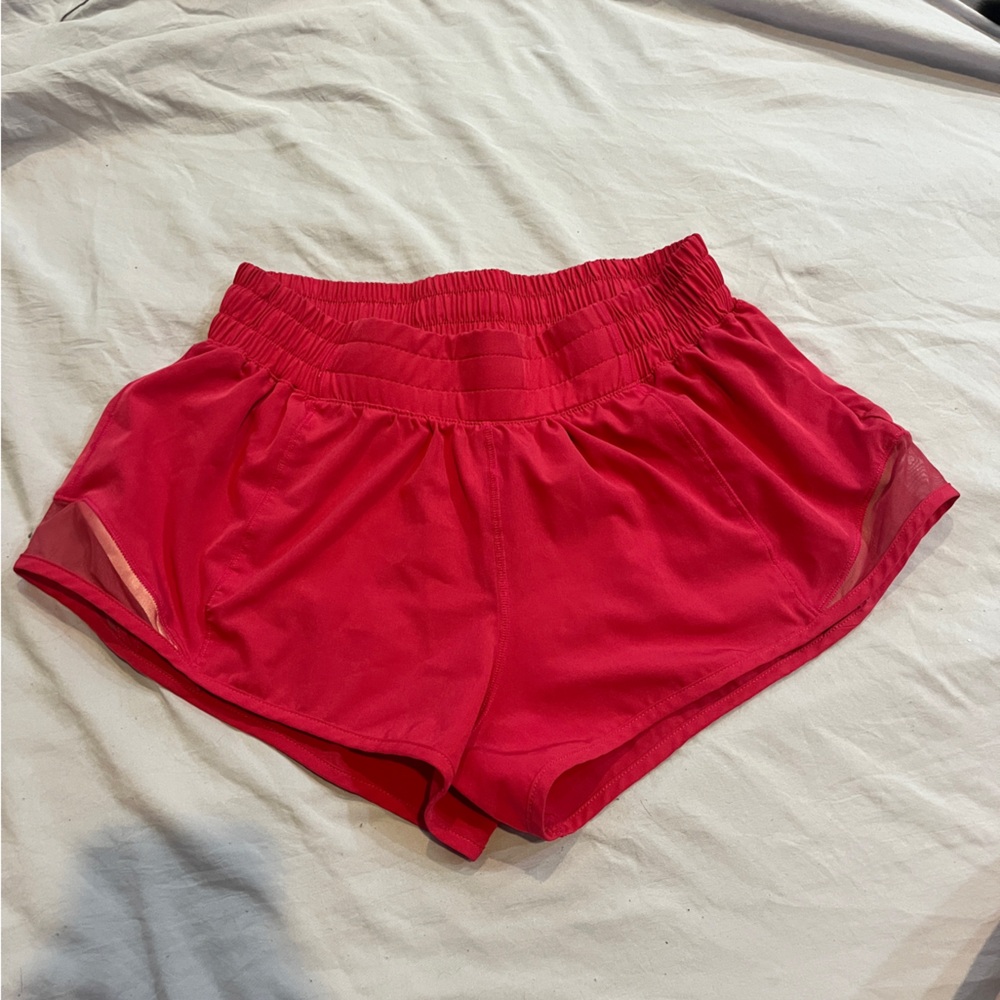 Red Athletic Shorts
